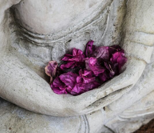 디지털 테라피에서 아로마 오일까지, 진화하는 대체요법의 세계 concrete statuette